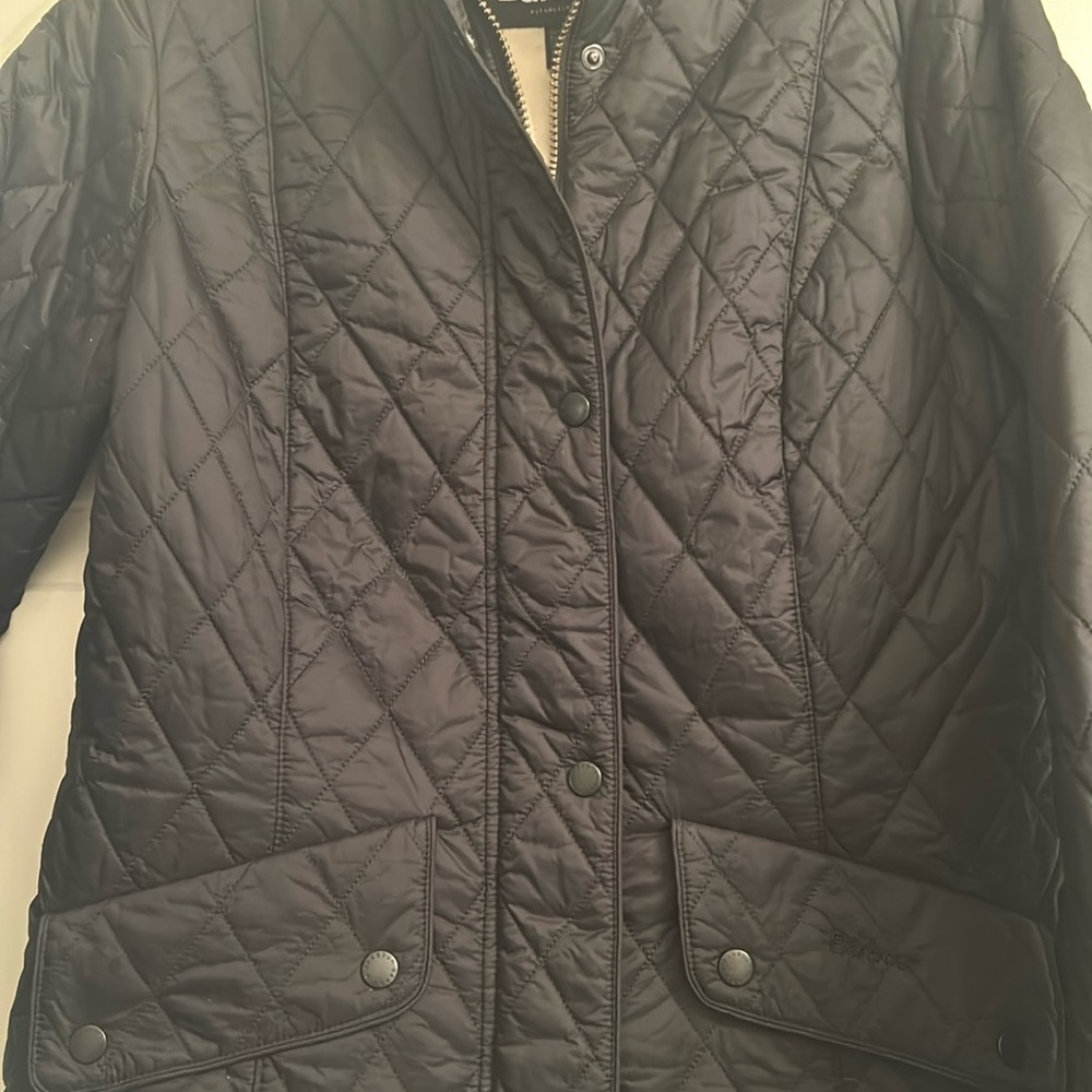 Barbour flyweight cavalry quilted jacket